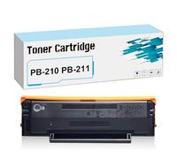 Cartucho De Tóner De Alta Capacidad PB-210 PB-211 Compatible Con Impresoras PANTUM P2500 P2500W P2502W P2507 M6550NW M6552NW M6600NW M6602NW M6600N M6602N, Impresión De Alta Definición,Black-1600 Page