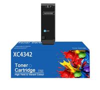 Cartucho De Tóner De Alta Capacidad XC4352, Compatible Con Las Impresoras Lexmark XC4342 Y XC4352 24B7518 24B7517 Con Chip,Cyan