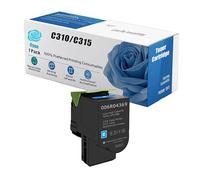 Cartucho De Tóner De Alto Rendimiento 006R04368 006R04369 006R04370 006R04371 De Repuesto C310 C315(con Chip) 5500-8000 Páginas, Compatible con Xerox C310 C310DNI C310DNIM C315 C315DNI,Cyan-1 Set