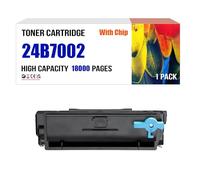 Cartucho De Tóner De Alto Rendimiento 24B7002 para Impresoras Lexmark M1342 XM1342 XM3142, con Un Rendimiento De 18.000 Páginas,Black-with Chip