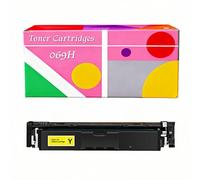 Cartucho de Tóner de Alto Rendimiento Compatible 069H CRG-069H CRG069H para Canon LBP673Cdw II LBP674Cx II MF752Cdw II MF754Cdw II Impresoras Negro 7600 Páginas Color 5500 Páginas(Yellow,High Yield)