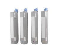 Cartucho de tóner de Color C831 C841 Compatible con Oki C831 C811DN C831DN 44844508/7/6/5 KCMY Kit de tóner