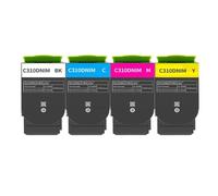 Cartucho de tóner de Color Compatible con 4 Uds para impresoras Fuji C310 C315 C310V DNI C315V DNI C310DNI C310DNIM C315DNI(1PC Yellow)