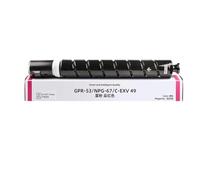Cartucho de tóner de Color Compatible NPG67 GPR53 C-EXV49 para fotocopiadora IRC3020 C3025 C3320 C3325 C3520 C3025i C3330(Magenta 400G)