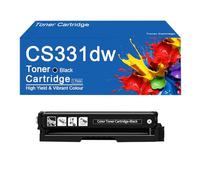 Cartucho de tóner de Color CS331dw de Alto Rendimiento, Repuesto para impresoras Lexmark CS331dw, CS431dw, CX331adwe y CX431adw, impresión nítida.,CS331dw-Black