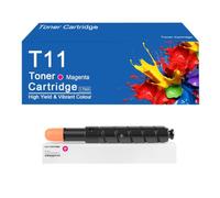 Cartucho de tóner de Color T11 de Alto Rendimiento para Canon T11K/C/M/Y | Impresoras de repuesto para Canon imagePRESS V1000,T11-M