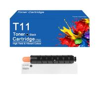 Cartucho de tóner de Color T11 de Alto Rendimiento para Canon T11K/C/M/Y | Impresoras de repuesto para Canon imagePRESS V1000,T11-BK