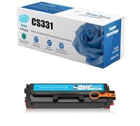 Cartucho De Tóner De Rendimiento Estándar CS331 para Lexmark 20N10K0 20N10C0 20N10M0 20N10Y0 Compatible con Impresoras Lexmark CS331DW CS431DW CX331ADWE CX431ADW, 1500 Páginas,Cyan-1 Pack