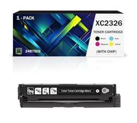 Cartucho de tóner de repuesto C2326 XC2326, compatible con los cartuchos de tóner 24B7502, 24B7499, 24B7500 y 24B7501 para impresoras Lexmark C2326 XC2326, 6000 páginas(Size:1500Page,Color:Negro)