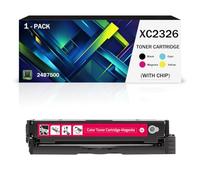 Cartucho de tóner de repuesto C2326 XC2326, compatible con los cartuchos de tóner 24B7502, 24B7499, 24B7500 y 24B7501 para impresoras Lexmark C2326 XC2326, 6000 páginas(Size:1500Page,Color:Magenta)