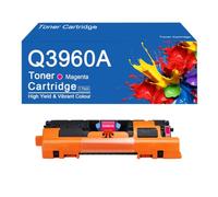 Cartucho de tóner de Repuesto Q3960A 122A Q3960A Q3961A Q3962A Q3963A para impresoras HP 2550 2550L 2550Ln 2550n,Q3960A-Magenta