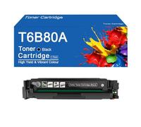 Cartucho de tóner de Repuesto T6B80A para impresoras HP Color LaserJet Pro M280nw, M281fdn y M281fdw - Alto Rendimiento: 1500 páginas,T6B80A-Black