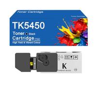 Cartucho de tóner de Repuesto TK-5450 de 4 Colores para impresoras Kyocera ECOSYS PA2600cwx y MA2600cwfx - Alto Rendimiento: 4100 páginas,TK5450-Black