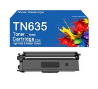 Cartucho de tóner de Repuesto TN635 para impresoras Brother HL-L8430CDW, MFC-L8730CDW, L8930CDW, L8970CDW y EX575 - Alto Rendimiento: 10.000 páginas,TN635 -Black