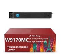 Cartucho de tóner de Repuesto W9170MC, W9171MC, W9172MC y W9173MC Compatible con impresoras HP MFP E87770dn, E87760dn, E87750dn, E87740dn, E87770z, E87760z, E87750z y E87740z,C-with Chip