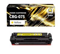 Cartucho de tóner estándar y alta capacidad CRG-075 replacement para Canon - Alto rendimiento de páginas Juego 4 colores o individual - Para LBP646Cdw LBP647Cdw MF662Cdw MF663Cdw MF664Cdw MF665Cdw,Y-H
