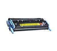 Cartucho de tóner for Impresora HP Q6000A, Compatible con HP 1600, 2600n, 2605, 2605dn, CM1015, CM1017 y 2605dtn.(Y)