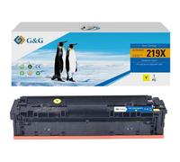 Cartucho de tóner G&G compatible con HP 219X Amarillo 2500 páginas