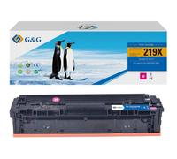 Cartucho de Tóner G&G Compatible HP 219X Magenta 2500 Páginas