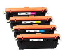 Cartucho de tóner láser de Gama cromática para HP CF401X/201X - Cian