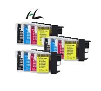 Cartucho de tóner LC985 LC985BK Compatible LC985M LC985Y para DCP-J140W J145C J165C J195C J197C J385C J390CN MFC-J265W J410 J415W PRINTERES J220(3set)