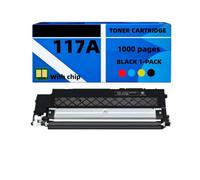 Cartucho de tóner Negro 117A W2070A Compatible con Chip: a Prueba de Fugas y fácil de Instalar para HP Color Laser MFP 179fwg 178nwg 179fnw 178nw 150a 150nw