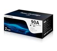 Cartucho de tóner negro 90A CE390A, paquete de 2 unidades, repuesto para HP 90A, cartucho de tóner negro, funciona con Enterprise M601n, M601dn, M602n, M602dn, M602x, M603n, M603dn, M603xh, MFP M4555h