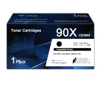 Cartucho de tóner negro 90X de alto rendimiento (paquete de 1) compatible con 90A CE390A 90X CE390X CE390X repuesto para impresora HP 90X Enterprise 600 M602, M603 Series Enterprise M4555 MFP Series |