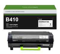 Cartucho De Tóner Negro B410 (sin Chip) Reemplazo Compatible para 006R04725 006R04726 006R04727 Cartucho De Tóner De Repuesto para Impresoras Xerox B410 B415,Black-15000 Pages