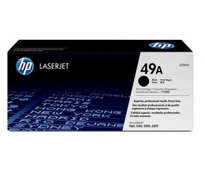 Cartucho de Toner Negro HP LaserJet 1160/1320/3390/3392 Negro. Rendimiento del cartucho, 2.500 páginas. Valor de rendimiento de acuerdo con ISO / IEC 19752
