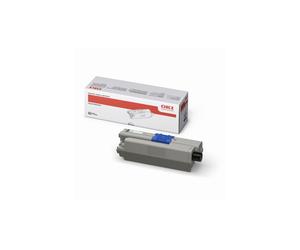 Cartucho de tóner OKI 44469804 - Compatible C510/C530/MC561 - Negro - Capacidad estándar 5.000 páginas