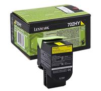 Cartucho de Tóner Original Lexmark 702HY Amarillo