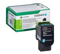 Cartucho de Tóner Original Lexmark C232HC0 XL Cian