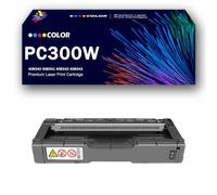Cartucho de tóner PC300W MC250FW Cartuchos de tóner de alto rendimiento 408340 408341 408342 408343 Juego de tóner compatible con Ricoh PC300W PC301W PC311W MC250FW MC250FWB Impresora,Black-1Pack