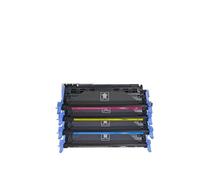 Cartucho de tóner Q6000A Q6001A Q6002A Compatible con Impresora HP LaserJet 1600 2600n 2605 2605dn 2605dtn CM1015 CM1017(1PCS Yellow)