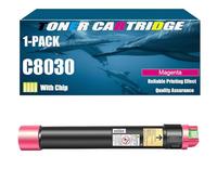 Cartucho De Tóner Remanufacturado C8030 006R01697 006R01698 006R01699 006R01700 De Alto Rendimiento para Impresoras Xerox AltaLink C8030 C8035 C8045 C8055 C8070,Magenta-1 Set