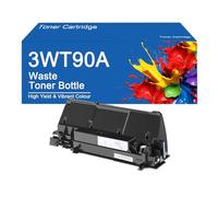 Cartucho de tóner Residual 3WT90A de Repuesto para impresoras HP M776z, M776zs, M776dn, M856dn, M856x, M751dn y M751n. Fácil de Instalar y Usar.,3WT90A-1Set