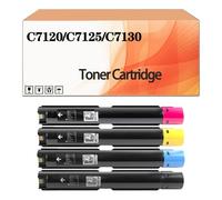 Cartucho de tóner serie C7100 006R01824 006R01825 006R01826 006R01827 compatible con impresora Xerox VersaLink C7120 C7125 C7130 (rendimiento de 31.000 páginas) 4 unidades