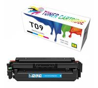 Cartucho de tóner T09 Compatible con Canon TO9BK TO9C TO9Y TO9M BK/C/M/Y. Compatible con impresoras imageCLASS X C1127iF MF1127C LBP1127C i-SENSYS X C1127i C1127iF C1127P,Cyan-1Pack