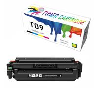 Cartucho de tóner T09 Compatible con Canon TO9BK TO9C TO9Y TO9M BK/C/M/Y. Compatible con impresoras imageCLASS X C1127iF MF1127C LBP1127C i-SENSYS X C1127i C1127iF C1127P,Black-1Pack