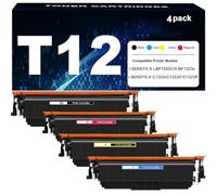 Cartucho de Tóner T12 de Repuesto Cartucho de Tinta para Canon, Compatible con impresoras para Canon Color imageCLASS X LBP1333C MF1333C i-SENSYS X C1333i C1333iF C1333P