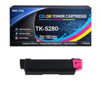 Cartucho de Tóner TK-5280 con Chip de Repuesto Compatible con Kyocera TK5280, para Impresoras ECOSYS M6235 M6635 P6235 M6235cidn M6635cidn P6235cdn