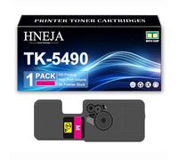Cartucho De Tóner TK-5490, Cartuchos De Tóner Compatibles TK-5490K TK-5490C TK-5490M TK-5490Y para Kyocera ECOSYS PA2101cx MA2101cfx Impresoras,Magenta-1 Pack