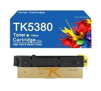 Cartucho de tóner TK5380 con Chip de Repuesto para impresoras Kyocera ECOSYS MA4000cifx, MA4000cix y PA4000cx - Impresión de Alta definición,TK5380 -Magenta