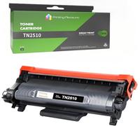 Cartucho de tóner TN2510XL TN-2510XL compatible con Brother TN-2510XL, alto rendimiento para Brother HL-L2400DWE DCP-L2627DWE L2660DW; MFC-L2860DWE L2860DW L2800DW L2827DWXL L2835DW L2827DW Impresora