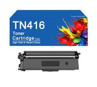 Cartucho de tóner TN416 de 4 Colores para impresoras Brother HL-L8260CDW, MFC-L8690CDW, DCP-L8410CDW, HL-L8360CDW, MFC-L8900CDW y MFC-L8610CDW. Alto Rendimiento: 6500 páginas.,TN416 -BK