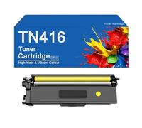 Cartucho de tóner TN416 de 4 Colores para impresoras Brother HL-L8260CDW, MFC-L8690CDW, DCP-L8410CDW, HL-L8360CDW, MFC-L8900CDW y MFC-L8610CDW. Alto Rendimiento: 6500 páginas.,TN416 -Y