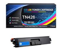 Cartucho de tóner TN426 Compatible para Brother TN 426 423 TN-426 TN-423 | 6.500 páginas de alto rendimiento para impresoras DCP-L8410CDW HL-L8260CDW HL-L8360CDW MFC-L8690CDW MFC-L8900CDW,Cyan-1pack
