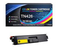 Cartucho de tóner TN426 Compatible para Brother TN 426 423 TN-426 TN-423 | 9.000 páginas de alto rendimiento para impresoras DCP-L8410CDW HL-L8260CDW HL-L8360CDW MFC-L8690CDW MFC-L8900CDW,Yellow-1pack