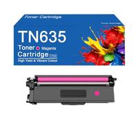 Cartucho de tóner TN635 de Alto Rendimiento (reemplazo) para impresoras Brother HL-L8430CDW, MFC-L8730CDW, L8930CDW, L8970CDW y EX575,TN635 -Magenta